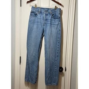 Levi’s 501 Premium Straight Leg Jeans Vintage Revival Red Tab Capital E Y2K